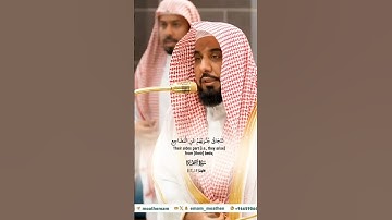 إنما يؤمن بآياتنا الذين اذا ذكروا بها خروا سجدا_صلاة الفجر 6 جماد الأول 1446هـ_الشيخ عبدالله الجهني