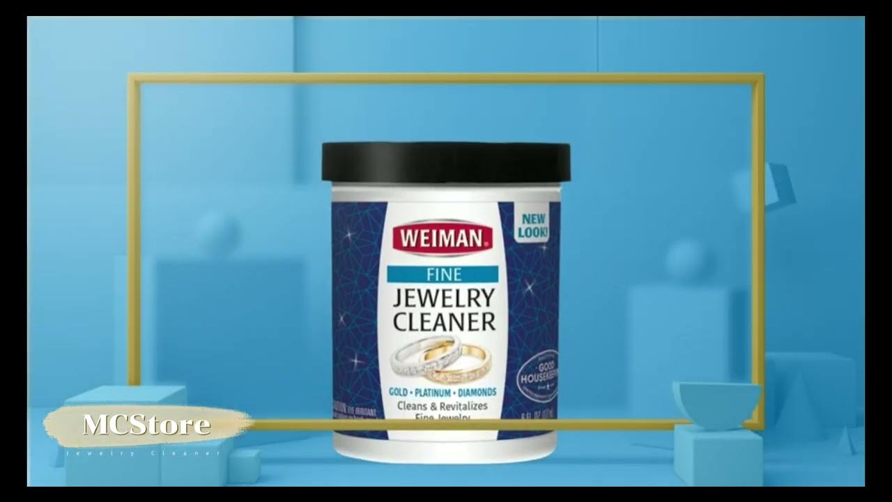 Weiman Fine Jewelry Cleaner Liquid with Cleaning Brush Buy Now YouTube