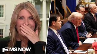 'I didn't think people could ACTUALLY act that way': Nicolle CRINGES at Trump's SYCOPHANTIC Cabinet