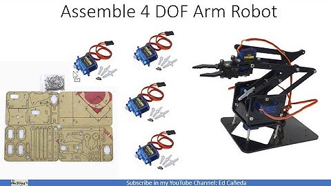 4 DOF Arm Robot Assembly