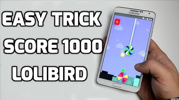 Easy hack score 1000 Lolibird(Lolipop Flappy Bird) Easter Egg No Root No App