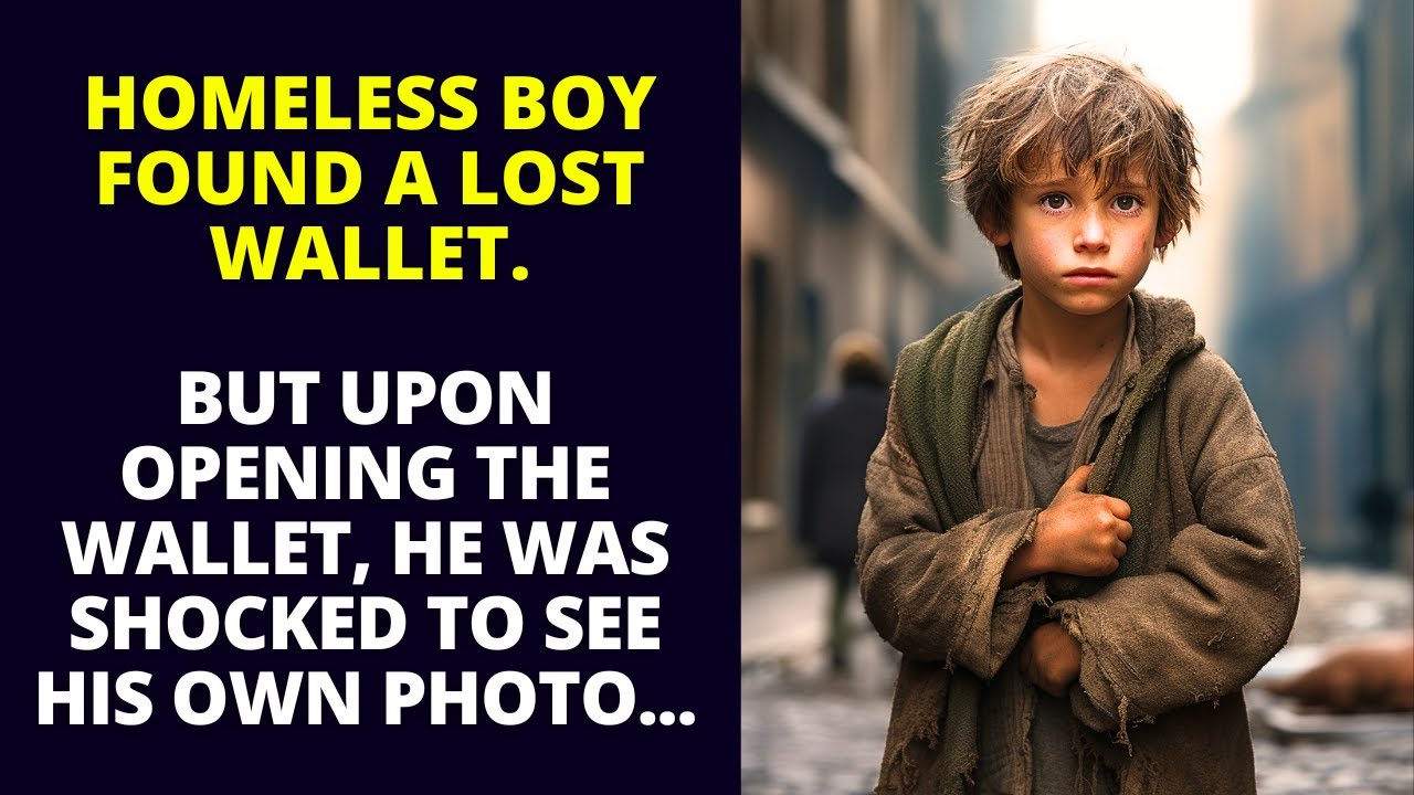 STREET BOY FINDS A WALLET AND IS SHOCKED TO SEE A PHOTO OF HIMSELF STREET BOY FINDS A WALLET AND IS SHOCKED TO SEE A PHOTO OF HIMSELF
