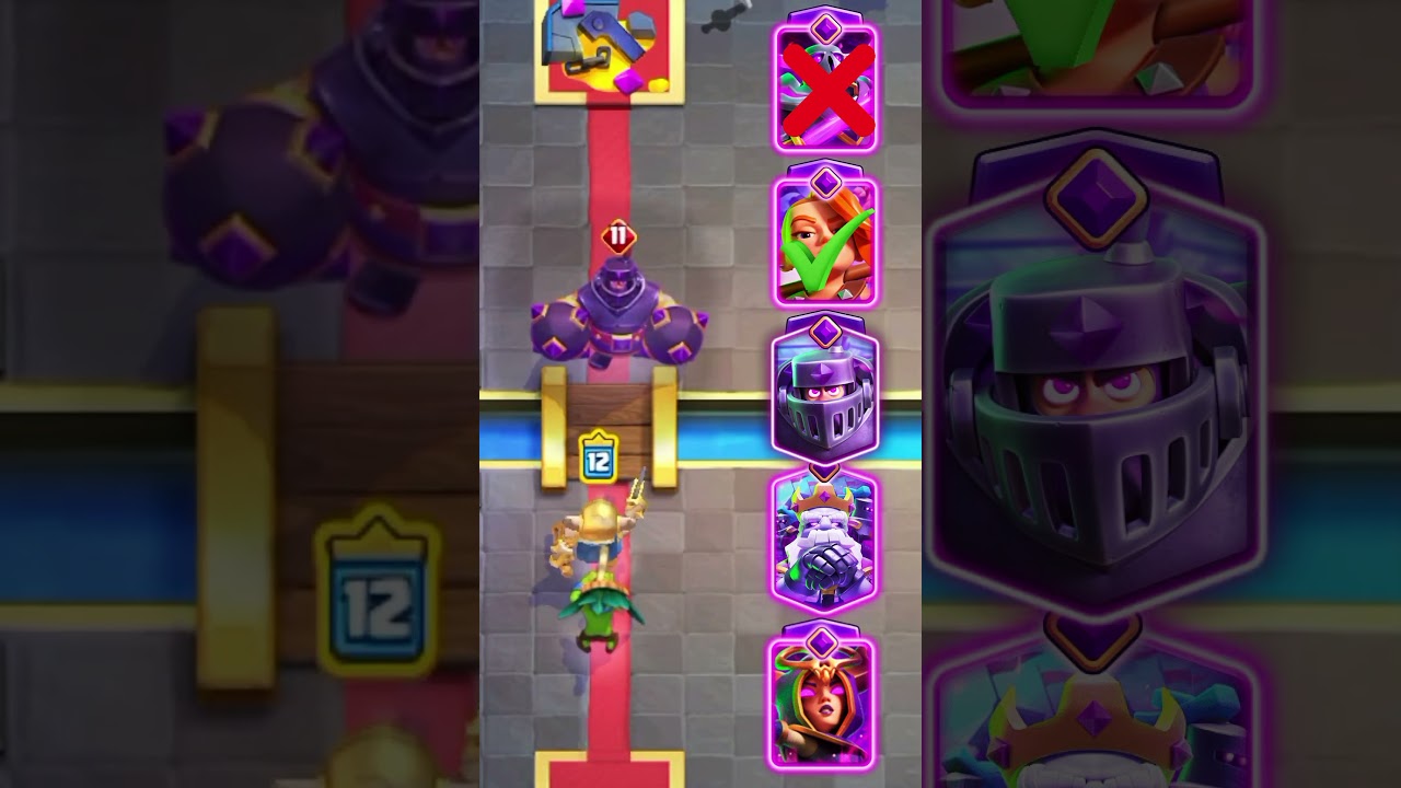 Hero Mini Pekka + Dart Goblin Vs Evo Troops 