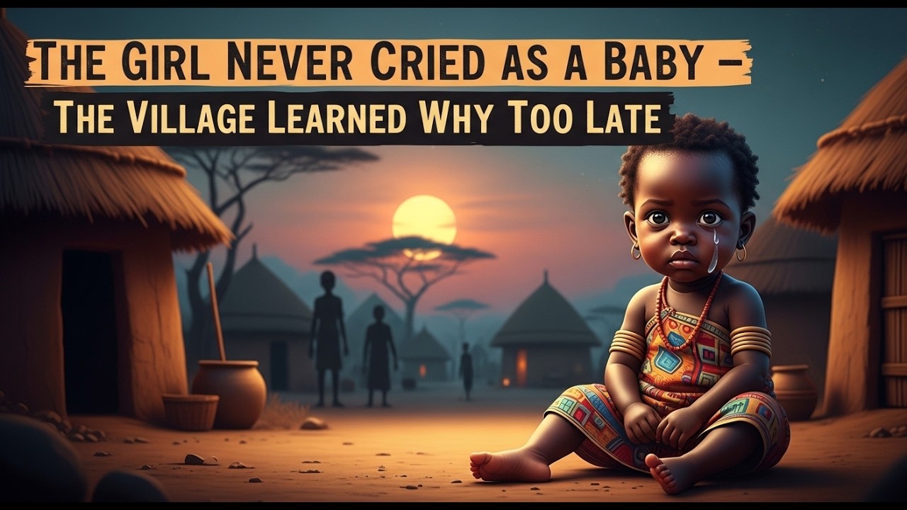 The Girl Never Cried as a Baby — The Village Learned Why Too Late | #AfricanFolktales