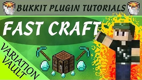 Fast craft | List of items you can craft | Minecraft Bukkit Plugin