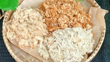 របៀបធ្វើសាច់ជ្រូកផាត់( បាក់យ៉ុង )pork floss recipe N.L Cooking