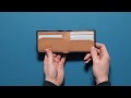 Bellroy Hide & Seek 皮夾 短夾 RFID防盜 聖誕禮物-棕色 product youtube thumbnail