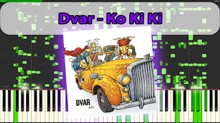 Песня на языке пчёл MIDI | Dvar - Ko Ki Ki На пианино