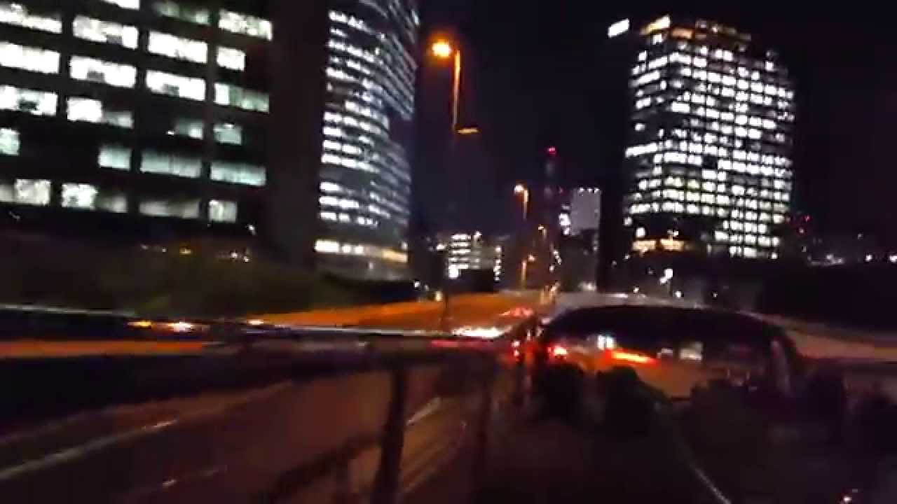 2階建てバスで爆走 スカイバス お台場 夜景コース Skybus Odaiba Night View Course Tokyo Japan サムライコスメチック Youtube