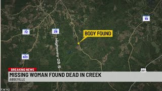 Body found in Abbeville Co. creek, coroner says