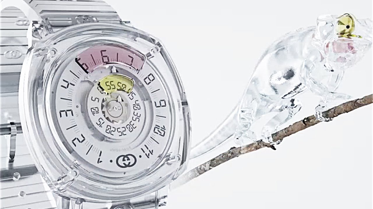 ĐỒNG HỒ GUCCI GRIP SAPPHIRE HIGH 