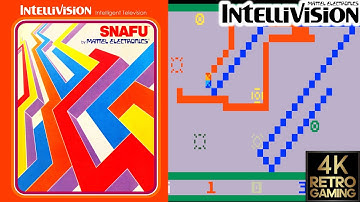 Snafu Intellivision 4k Gameplay