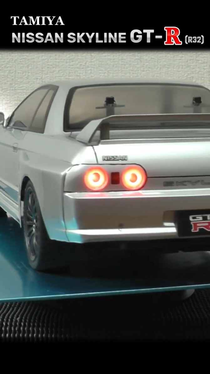 タミヤ 1/10RC ニッサン スカイライン GT-R (R32) スペアボディ #RC