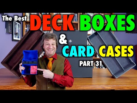 MTG Best Deck Boxes / Card Cases 31- Legion Continental, Ultimate Guard SmartHive, GameGenic Dungeon