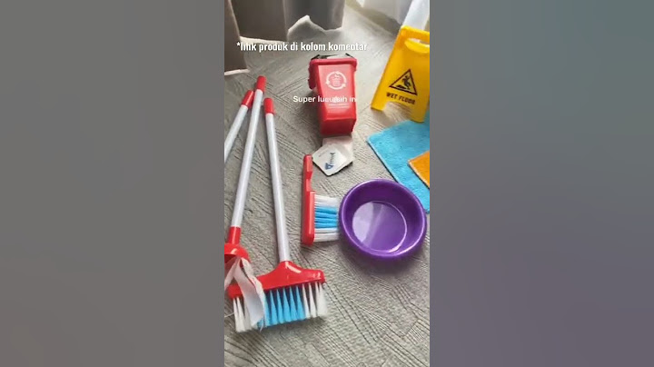 Racun Shopee. Review Mainan Alat Kebersihan