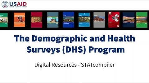 Digital Resources - STATcompiler