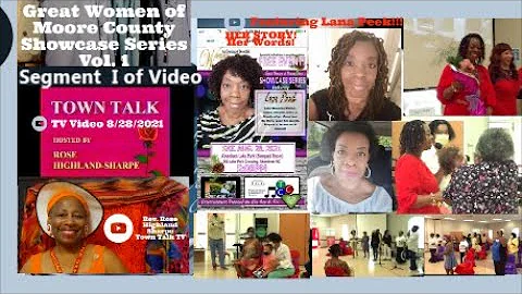 Rose Town Talk TV: Great Women of Moore Co Series ...