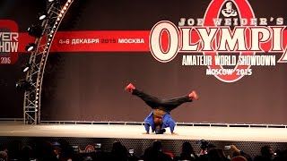 Kai Greene Guest Posing The Power Pro Show 2015 Pro Bb World