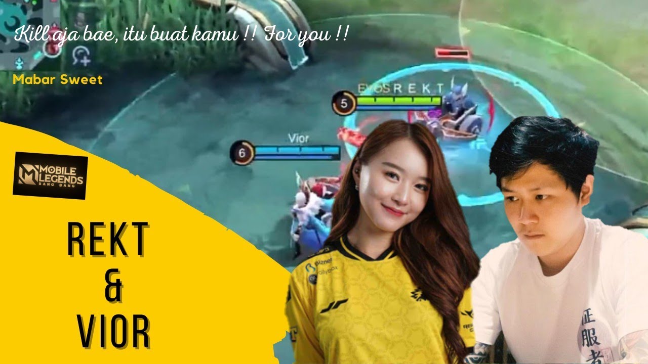 REKT VIOR MABAR BARENG ! KANG GOMBAL SIAPA LAGI KLO BUKAN REKT ! SWEET MOMENT