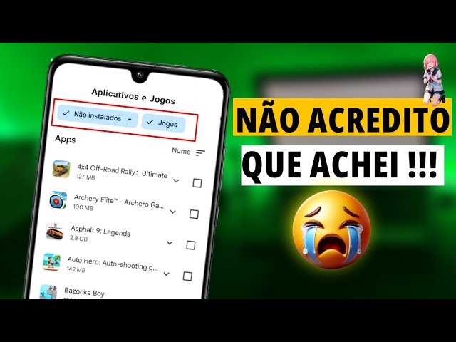 Como Recuperar APPS e JOGOS Desinstalado do Celular ANDROID 