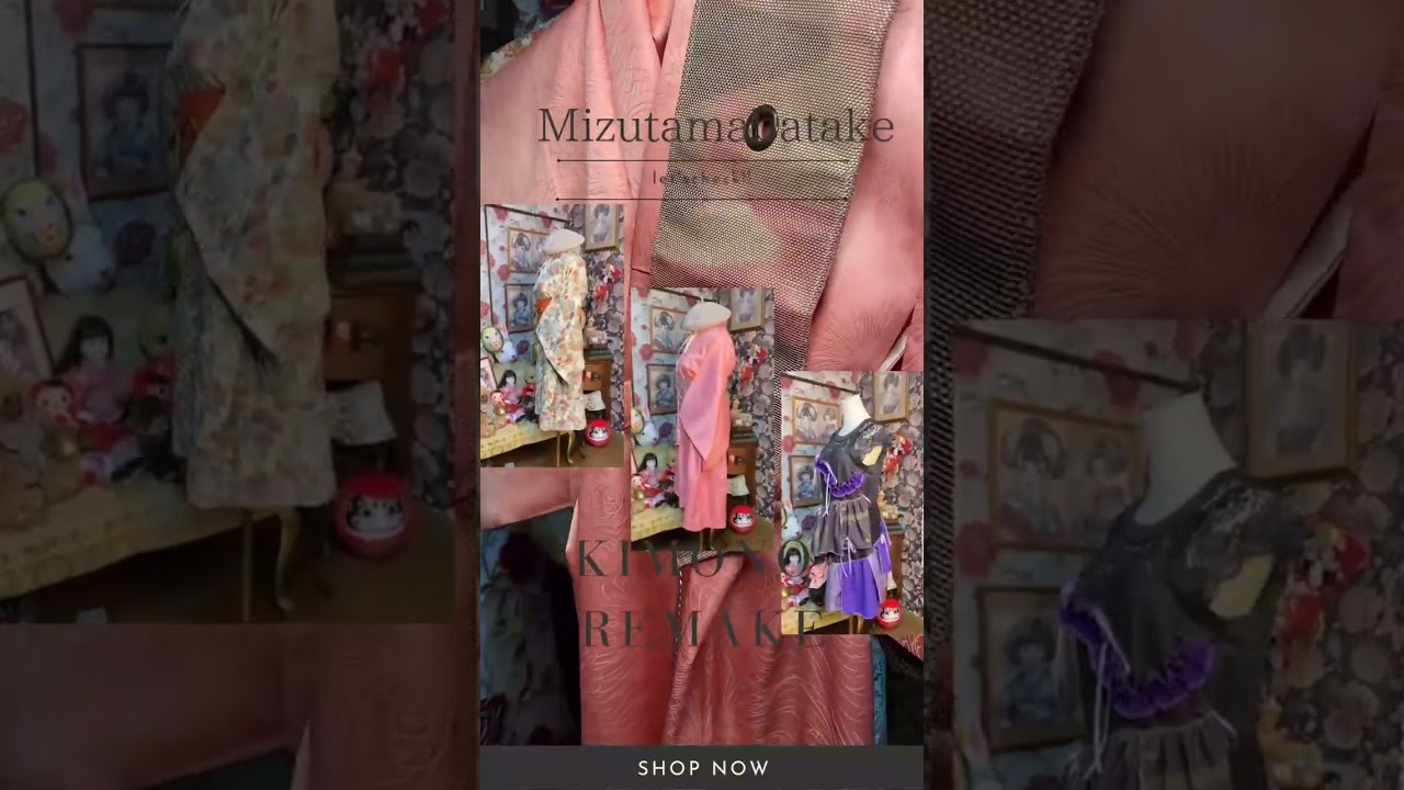 𖤣𖥧𖥣𖡡新作リメイク着物のご紹介𖤣𖥧𖥣~ Introducing our new remake