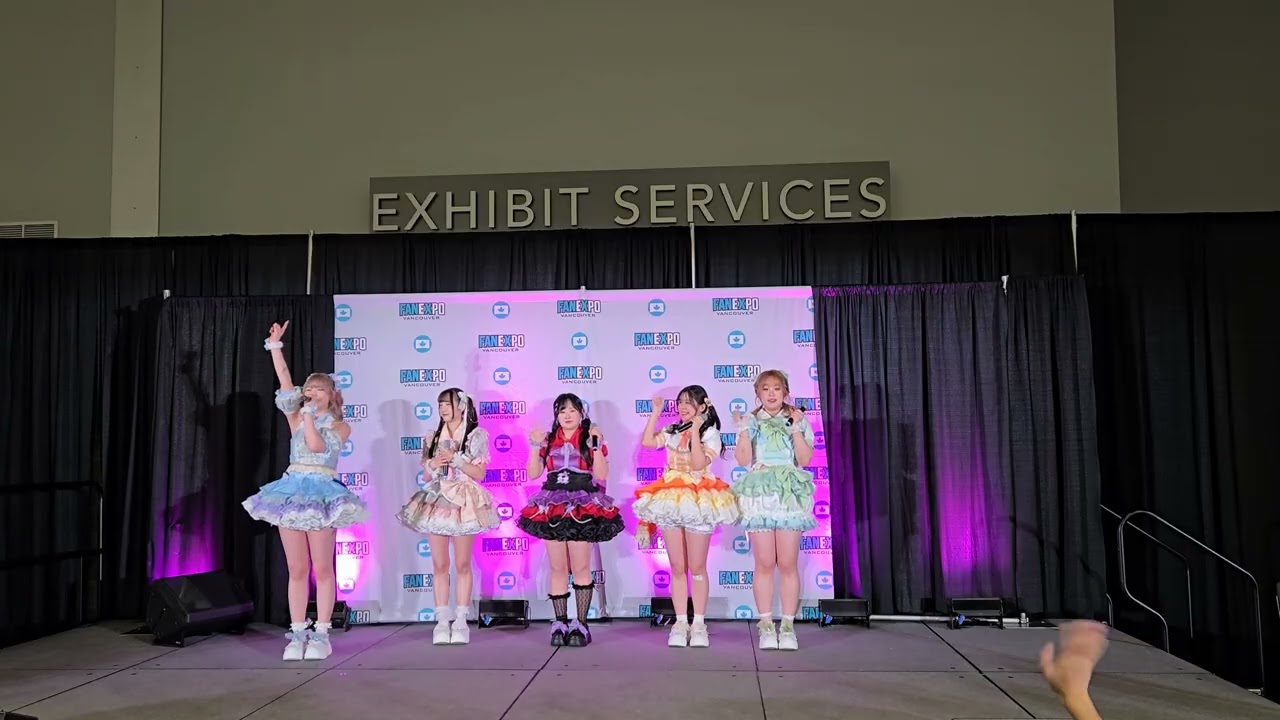 Performance by Zeus Fruity Idol group (Fan Expo Day 1 on February 14, 2026) 
