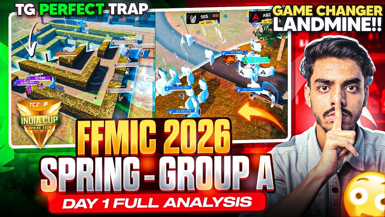 TG Kill MACHINE + Underdogs DOMINATION 🔥👑 | FFMIC Spring 2026 - Day 1 ANALYSIS✅ | TEZ FFMIC 2026