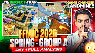 TG Kill MACHINE + Underdogs DOMINATION 🔥👑 | FFMIC Spring 2026 - Day 1 ANALYSIS✅ | TEZ FFMIC 2026