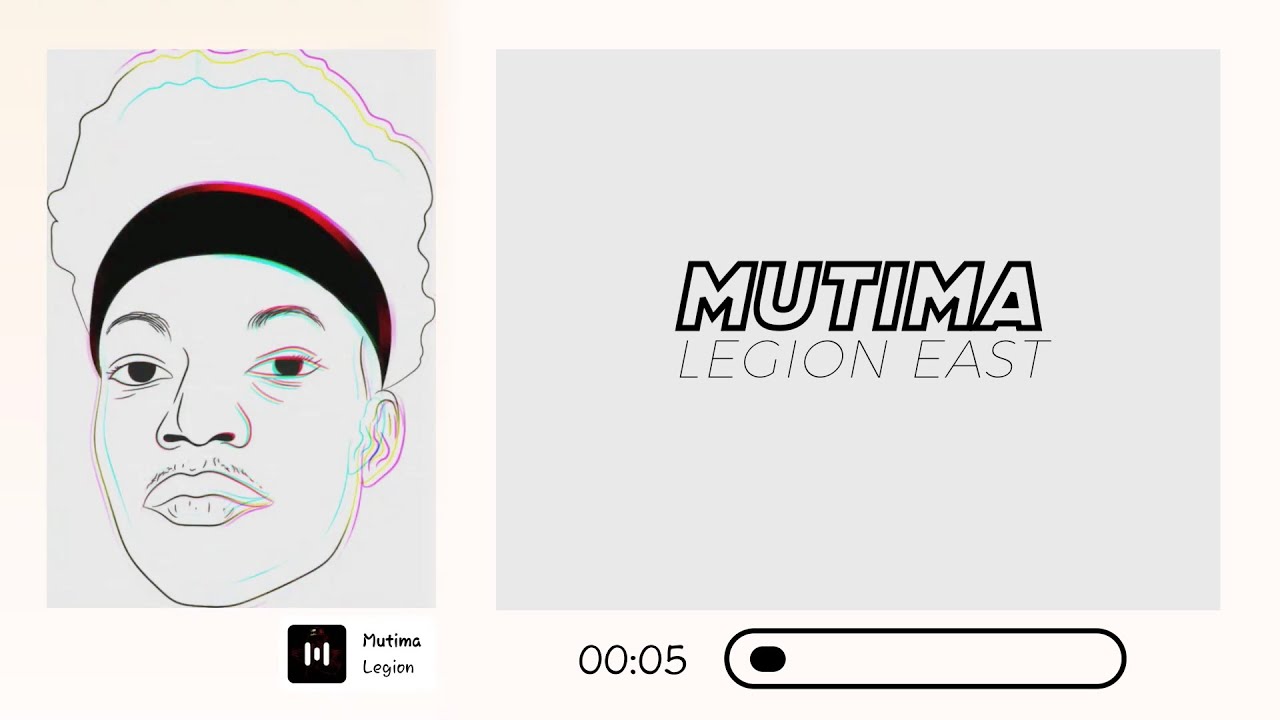 Assista a Mutima | Legion East | Official Lyrics Video no YouTube Assista a Mutima | Legion East | Official Lyrics Video no YouTube