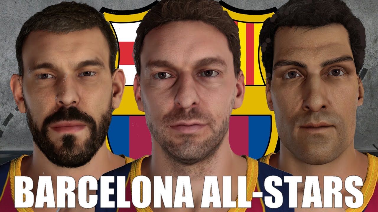 NBA 2K21 | FC Barcelona All-Stars Team Creation ✪ All Players are in the Official Database!!!