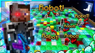 I USED ROBOTS TO BEAT THE GAME! in Minecraft Prison Break