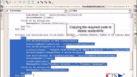 VB NETDatabaseprogramming Part3