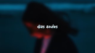 Video thumbnail of "ed maverick - dias azules, (letra)"