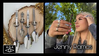 How To Turn Old Silverware Into Rings By Jenny Ramos #shorts #ring