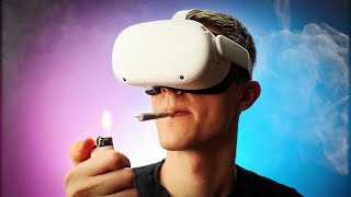 The Craziest VR Experience; I got WAY TOO HIGH in the Metaverse