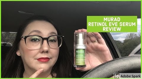 Murad retinol youth renewal eye serum before and after