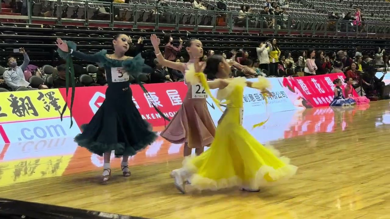 20260227台北亞巡賽 #5 13C U12單人單項B組狐步 第二名