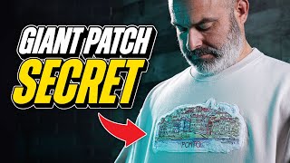 The SECRET to Embroidering Giant Patches