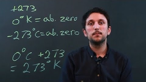 What Is the Conversion For Celsius to Kelvin? : Measurement Conversions