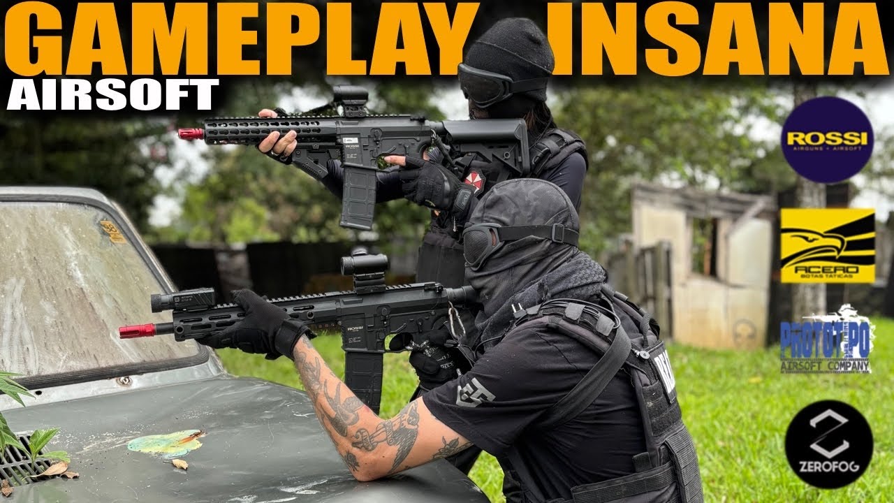 ESSE JOGO FOI INSANO - GAMEPLAY DE AIRSOFT COM NEPTUNE 10 PLUS