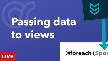 Retrieving data w/Eloquent & passing to views - Building Onramp in Laravel, Matt Stauffer Livestream
