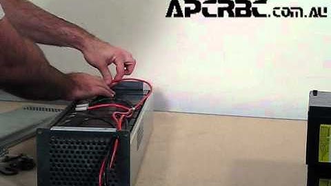 RBC27 UPS Battery Replacement.wmv