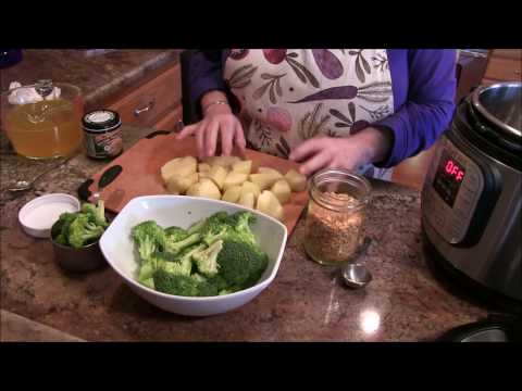 Creamy Potato Broccoli Soup | Instant Pot Recipe | Jill 4 Today