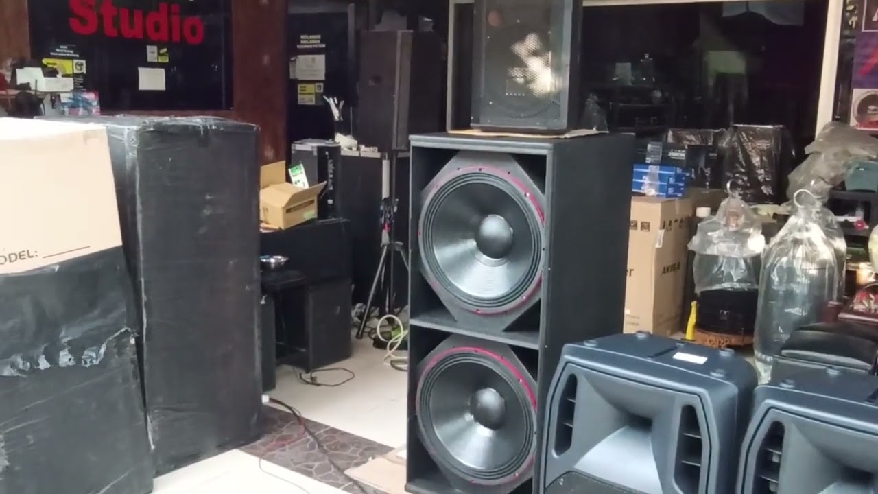 Speaker Subwoofer Jazz Audio Mantap YouTube