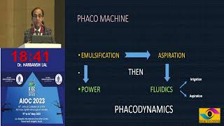 AIOC2023 - GP242 - Dr Harbansh Lal- Phaco Dynamics