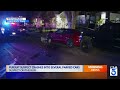Robbery suspect crashes into 7 parked cars near USC