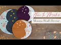 Magical moons wall dcor  featuring crafting magic by maureen cracknell