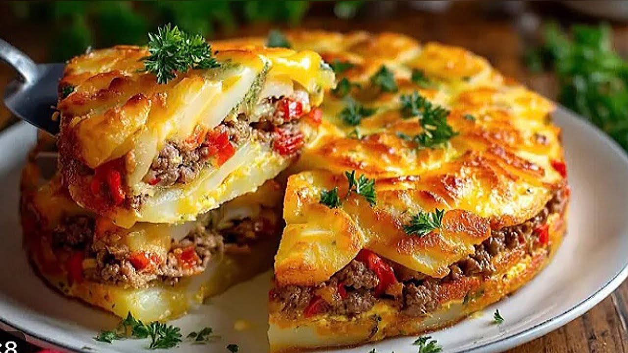Crispy Layered Potato & Meat Bake | The Ultimate Comfort Food