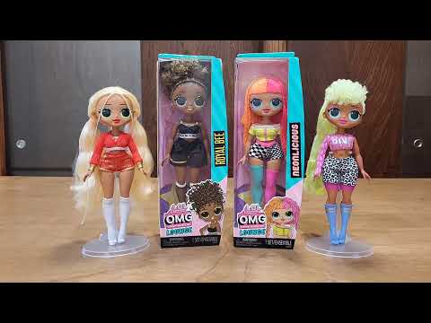 All 4 LOL OMG Lounge Dolls