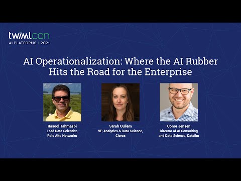 AI Operationalization: Where the AI Rubber Hits the Road for the Enterprise Episode cover